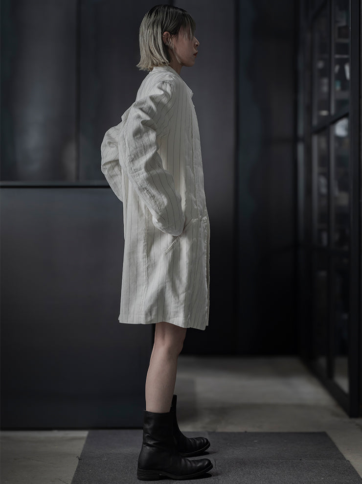 TOTUM<br>WOMENS ダブルレイヤーカフジャケット / WHITE