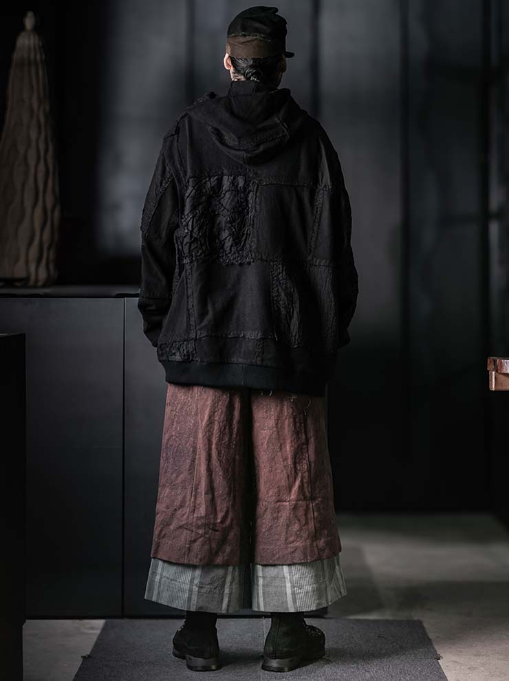 By Walid<br> MENS MCLAREN TROUSER / BROWN / SIZE L