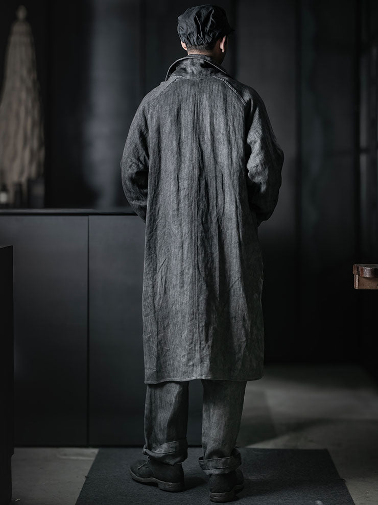 ATELIER SUPPAN<br>MENS HEMP COAT / W26-01