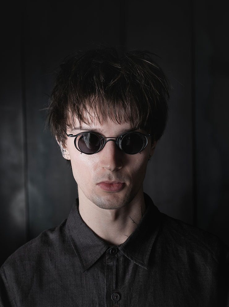 RIGARDS × ZIGGY CHEN<br>TITANIUM フレームサングラス / BLACK ANTIQUE × BLACK / RG1943ZC