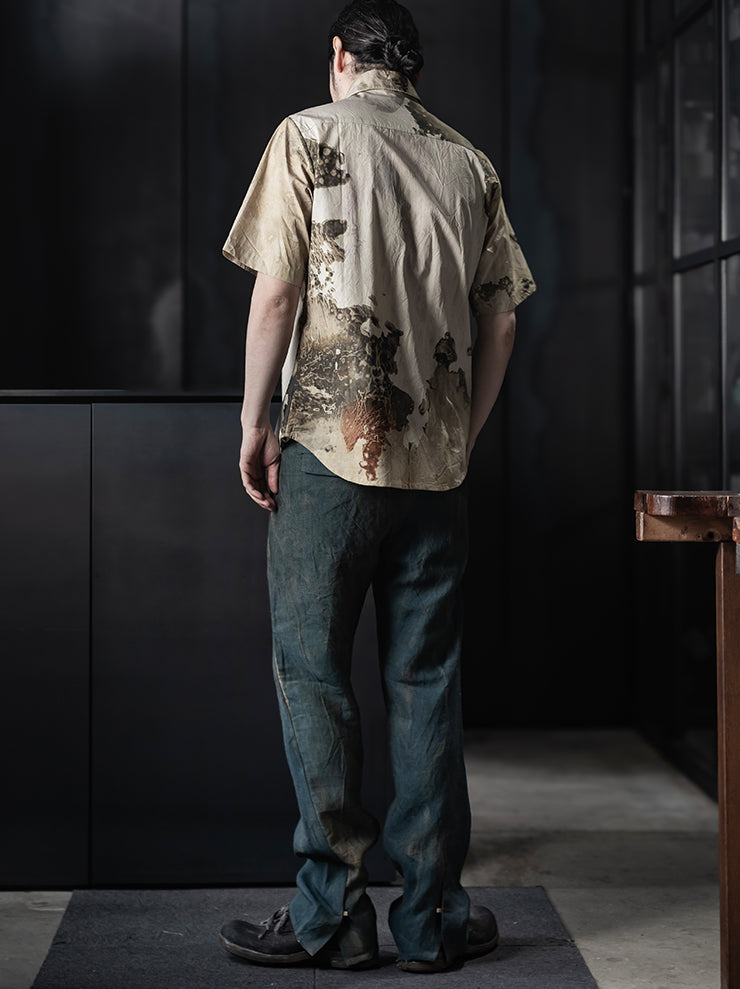 K’ANG <br>Unisex relaxed-fit short sleeve shirt / SUNBURN
