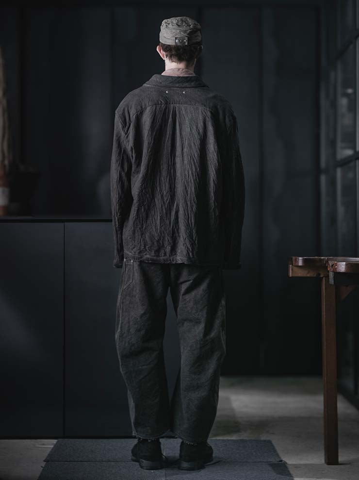 EVAN SCOTT MONROE<br>Bellow Trousers / Sumi Ink, Charcoal