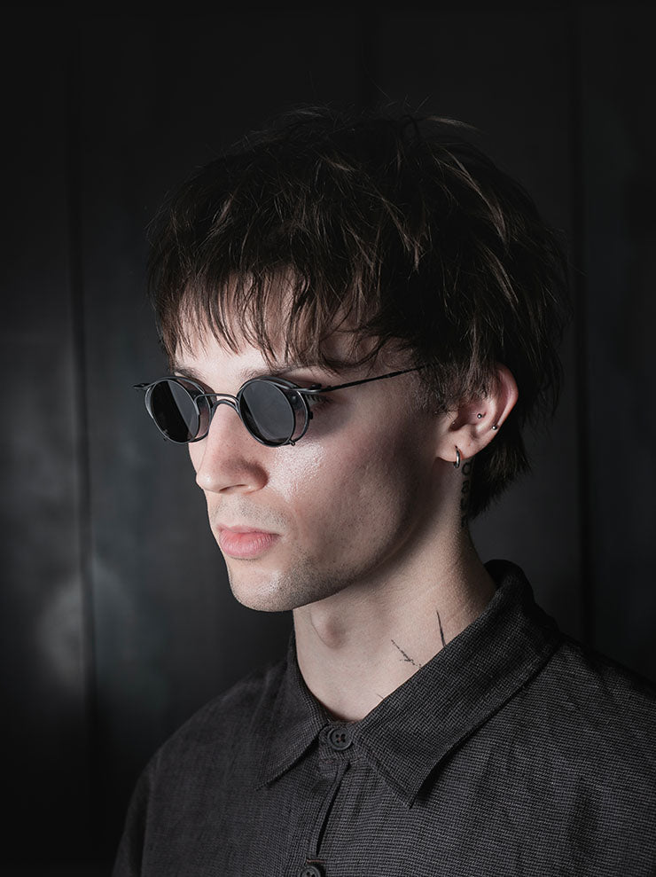 RIGARDS × ZIGGY CHEN<br>TITANIUM フレームサングラス / BLACK ANTIQUE × BLACK / RG1943ZC