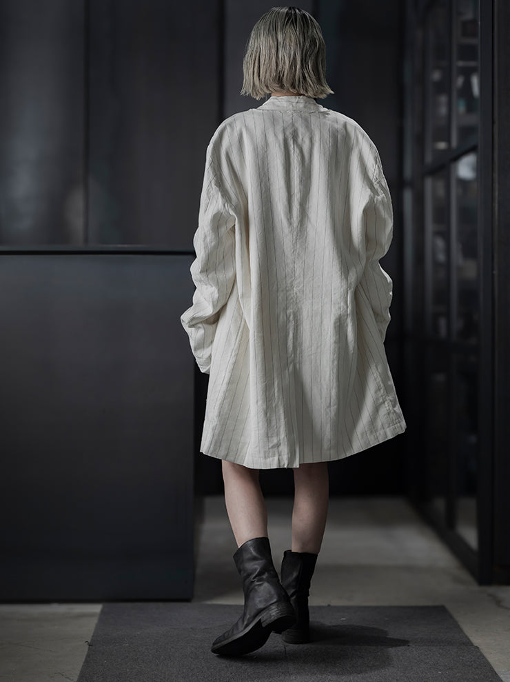 TOTUM<br>WOMENS ダブルレイヤーカフジャケット / WHITE