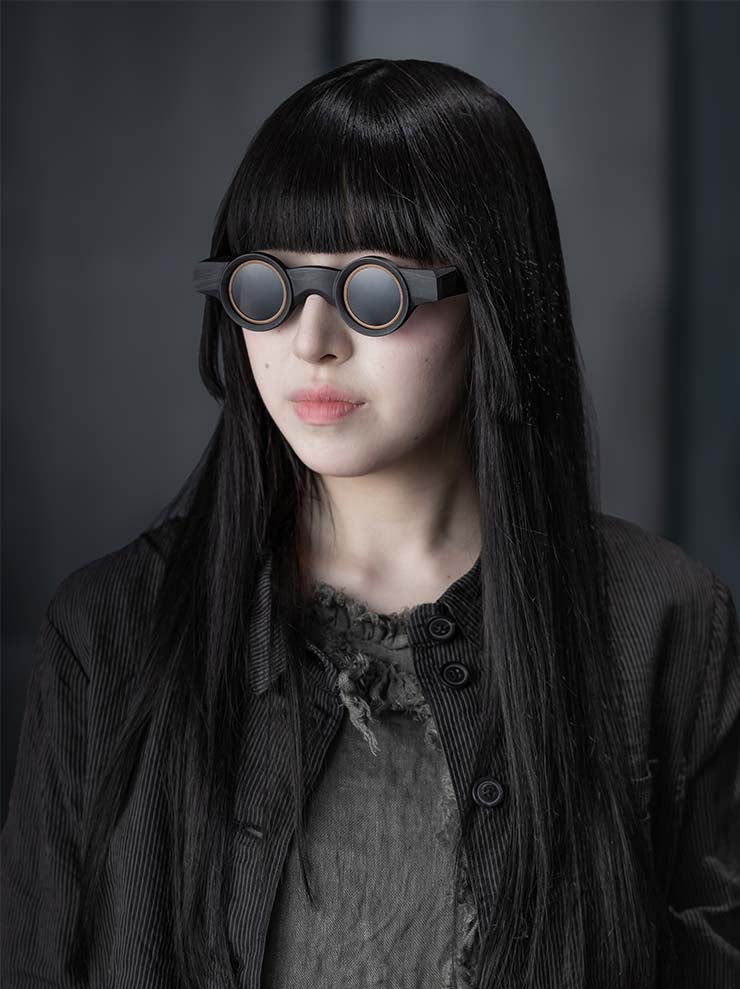 RIGARDS × ZIGGY CHEN<br/>GENUINE HORN フレームサングラス / BLACK / RG1940ZC