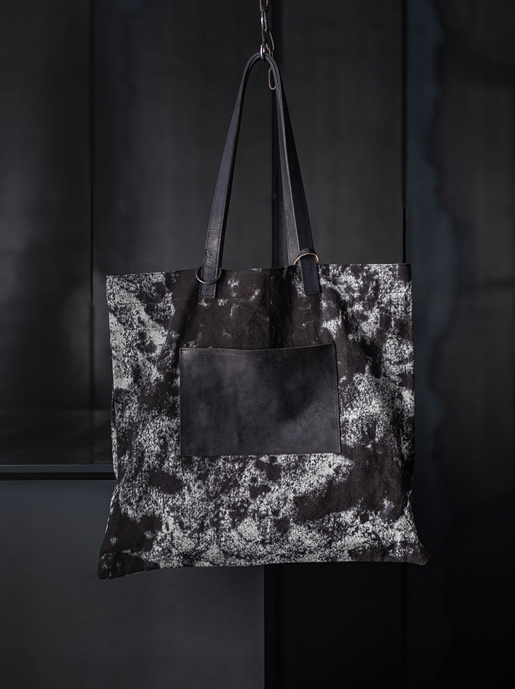 Tagliovivo<br> Hemp shopper bag H.D. HEMP + H.D. HORSE / ABYSS