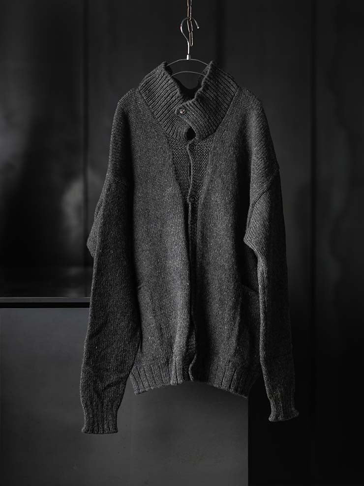 MARK.S<br>UNISEX HAND KNIT CARDIGAN / KASURI