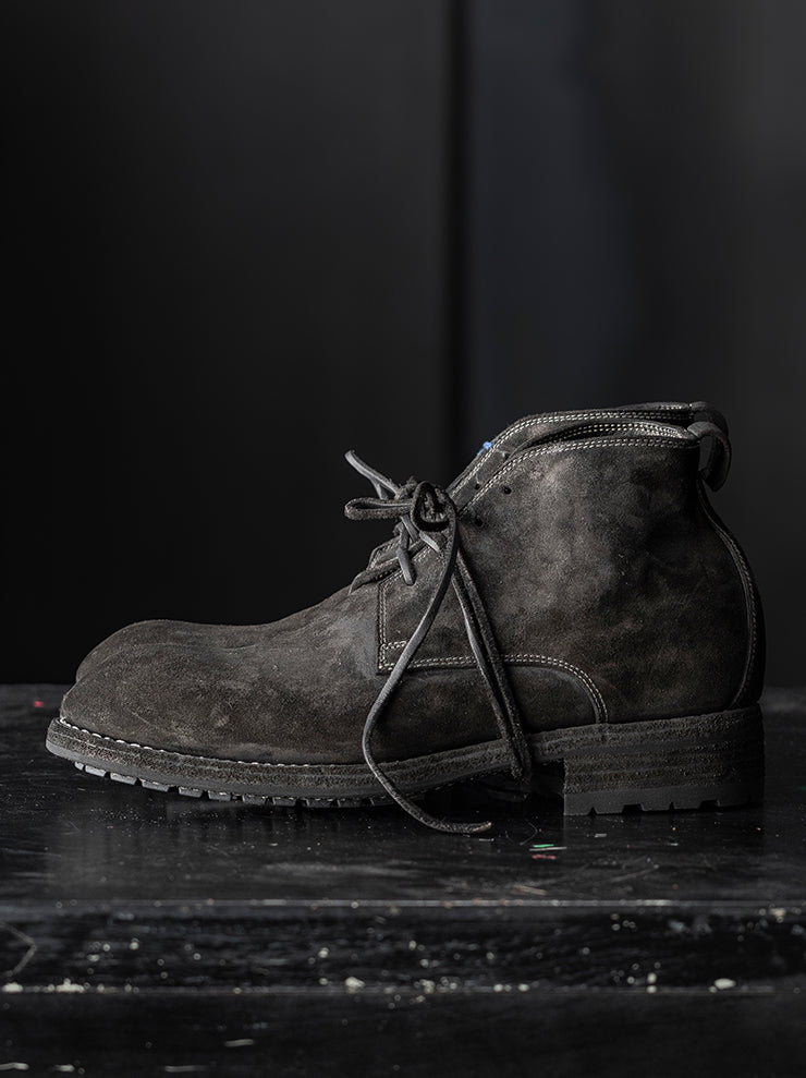 GUIDI & ROSELLINI<br> MENS DESERT BOOTS RUGGERO_OLD AT / VACCHETTA REVERSE