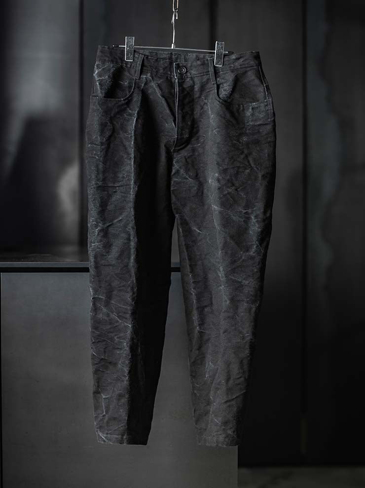 P.R.PATTERSON<br>SELVEDGE NETTLE JEANS / BLACK