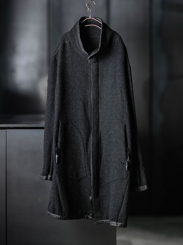 69 BY ISAAC SELLAM MENS High Neck Coat / UNIQUE