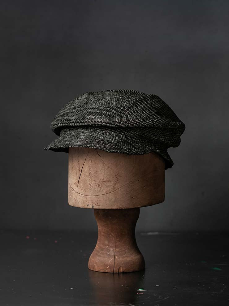 HORISAKI<br>TOQUILLA STRAW HAT SHNLK - ss26 / GREY / SIZE S-M