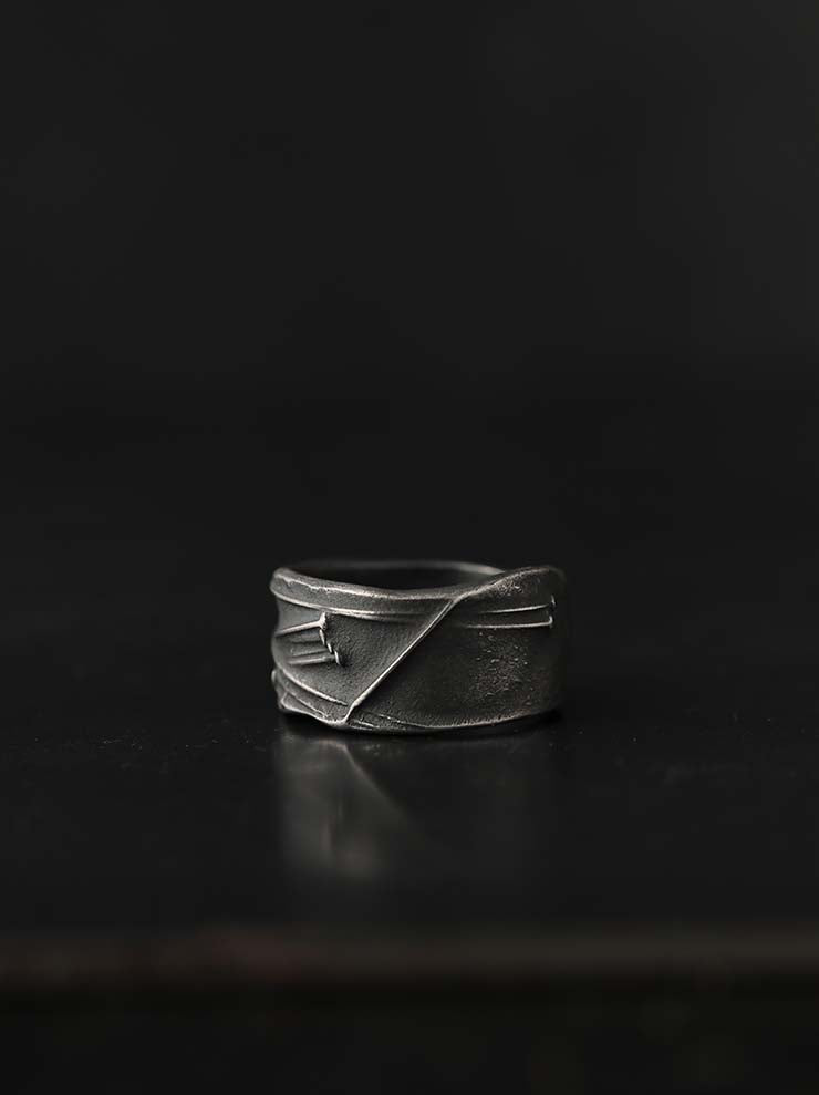 DETAJ<br>PIN SILVER RING