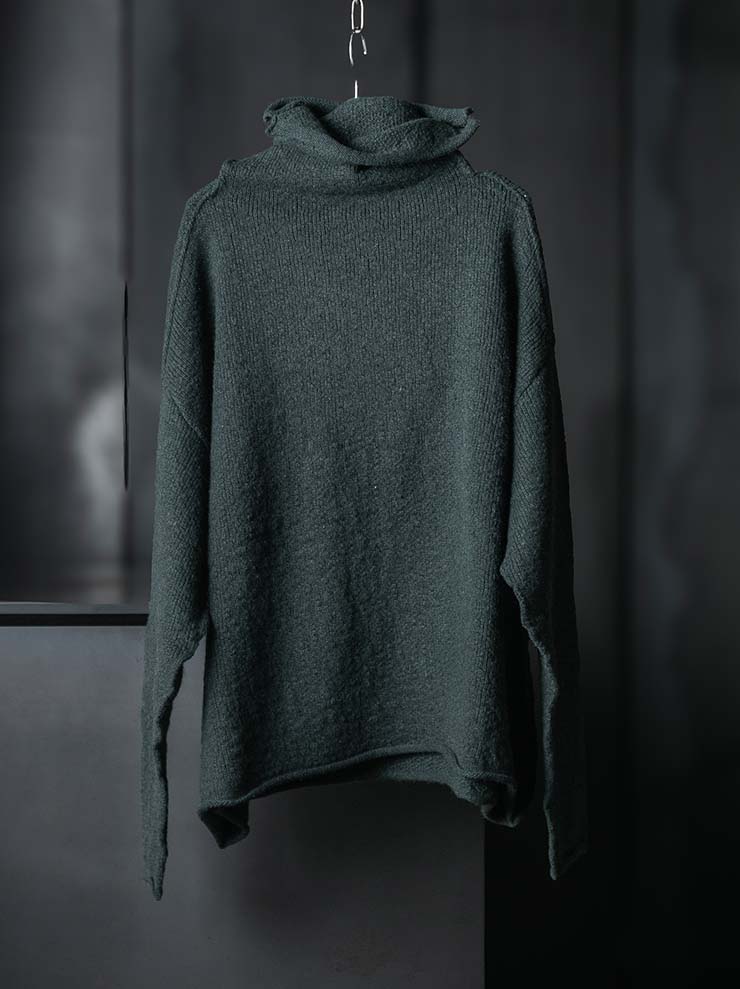 DANIEL ANDRESEN<br>Turtle pullover thapsy / pine
