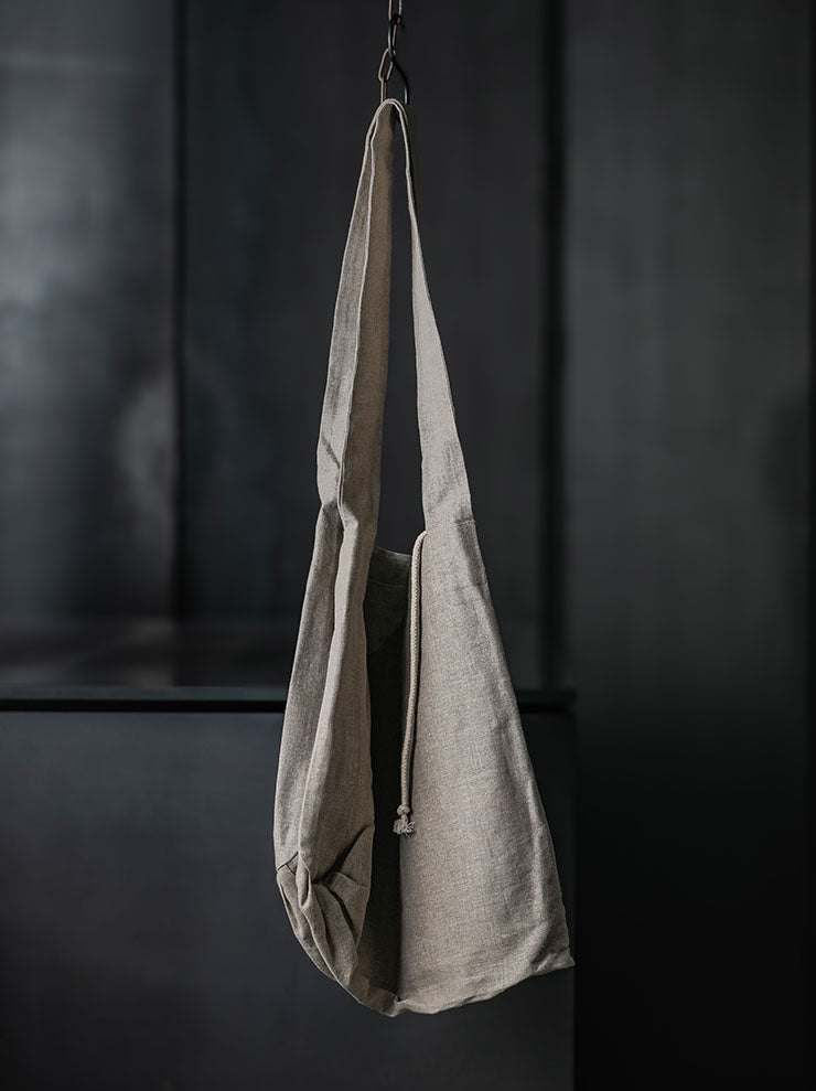 GATHERING<br>DOUBLE BAG / NATURAL