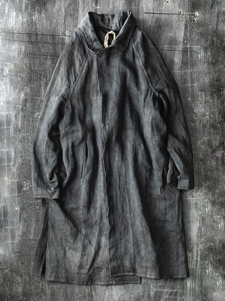 ATELIER SUPPAN<br>MENS HEMP COAT / W26-01
