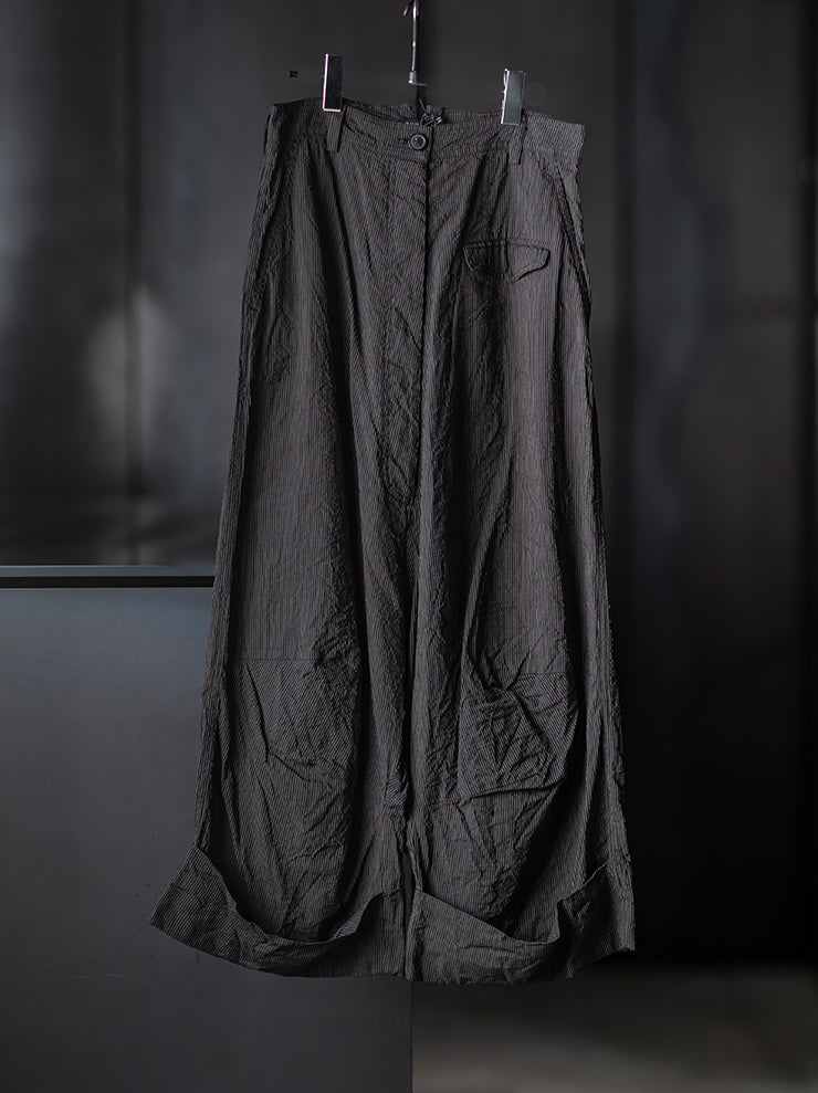 RUNDHOLZ<br> WOMENS PANTS / black stripe