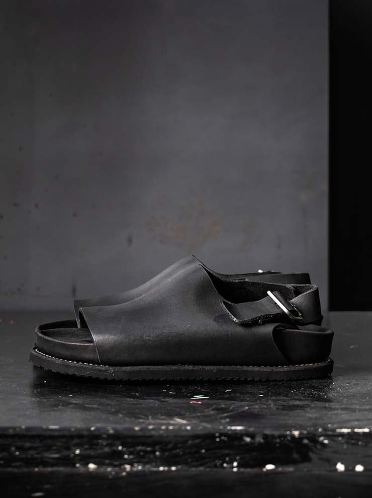 GUIDI<br>WOMENS オープントゥースリングバックサンダル BRK11 BLKT / CALF BACK SIDE FULL GRAIN