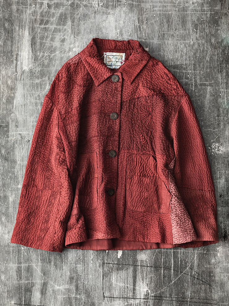 By Walid<br> WOMENS SAMANTHA JACKET / CARMINE