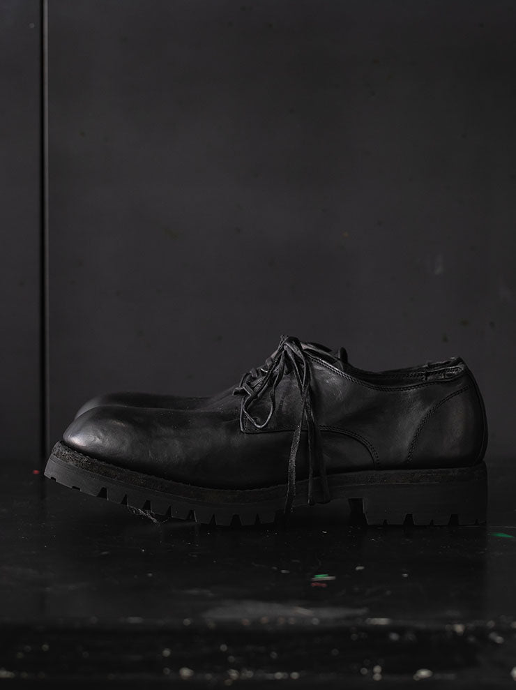 GUIDI<br>MENSクラシックダービーシューズ 792V BLKT / HORSE