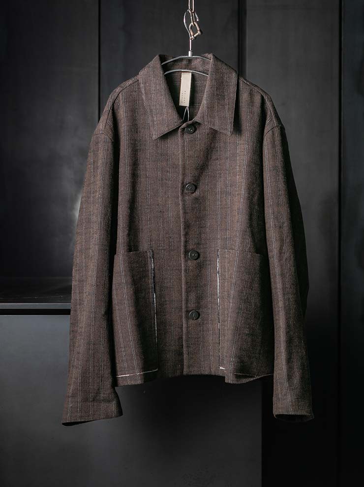 WRIGHT + DOYLE<br>UNISEX ATHIR JACKET / BARK