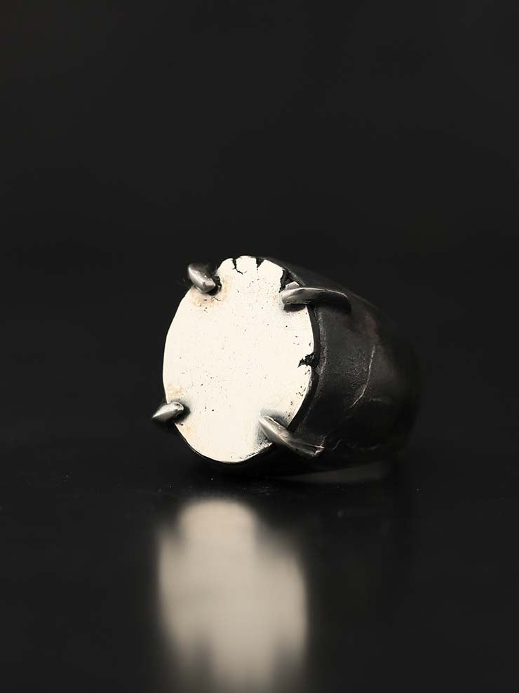 DETAJ<br> PIN SILVER RING