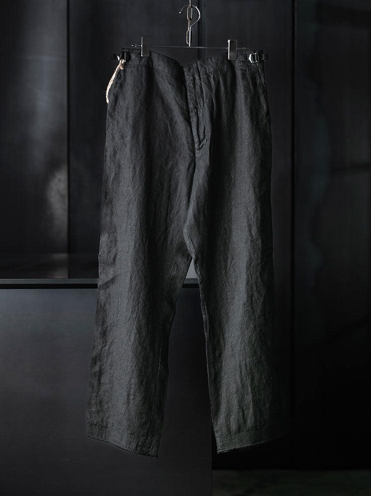 MONAD<br>Barker Pant / Handdyed Black