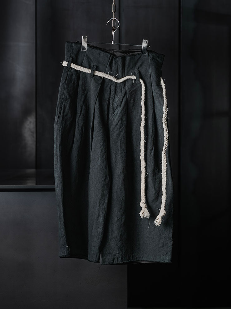 MONAD<br>Nakamura Shorts / Handdyed GreyNakamura-Shorts