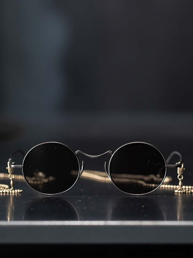 RIGARDS × UMA WANG<br> TITANIUM Frame Sunglasses / ANTIQUE BRONZE / RG00UW14