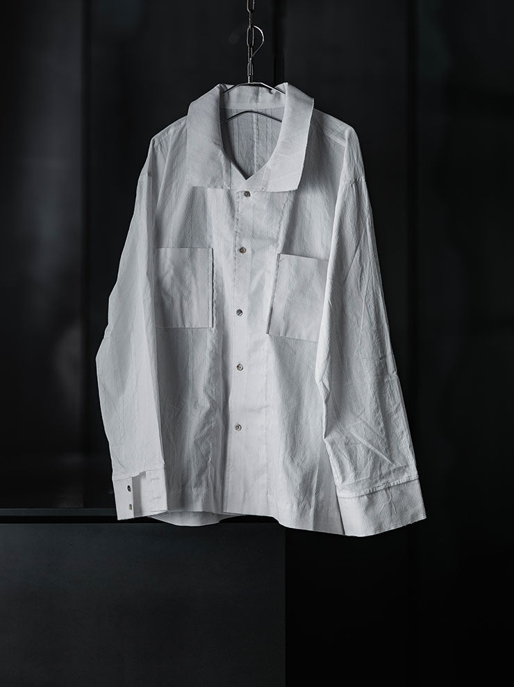 MONAD<br>Bray Over-shirt / White