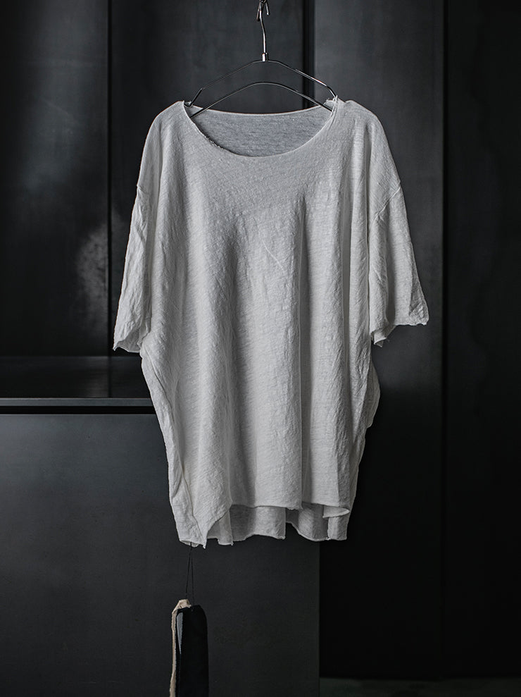 ATELIER SUPPAN<br>MEN'S Raw cut T-SHIRT / E26-22