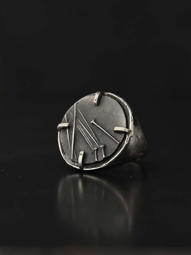 DETAJ<br>PIN SILVER RING