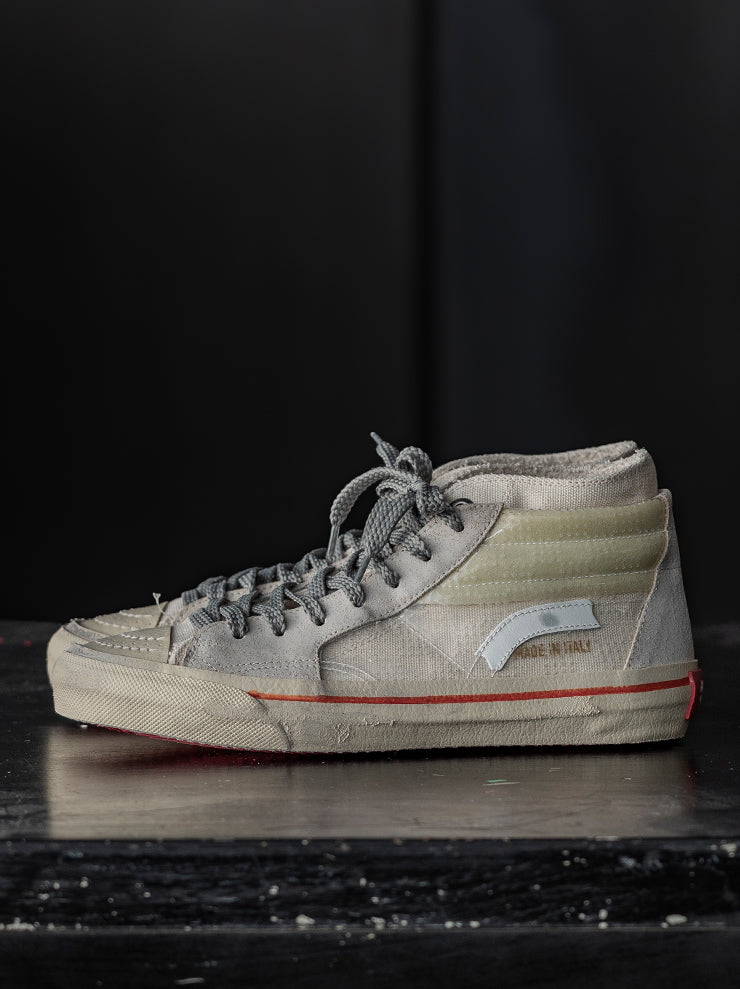 HIDNANDER<br>WOMENS ハイカットスニーカー / Off White