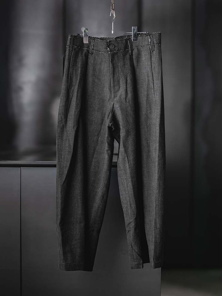 WRIGHT + DOYLE<br>UNISEX フロントプリーツトラウザー / ALGA GREEN