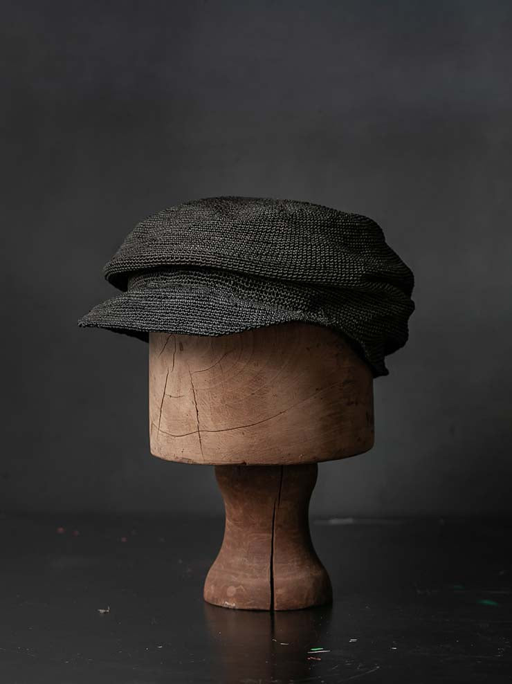 HORISAKI<br>TOQUILLA STRAW HAT SHNLK - ss26 / GREY / SIZE M-L