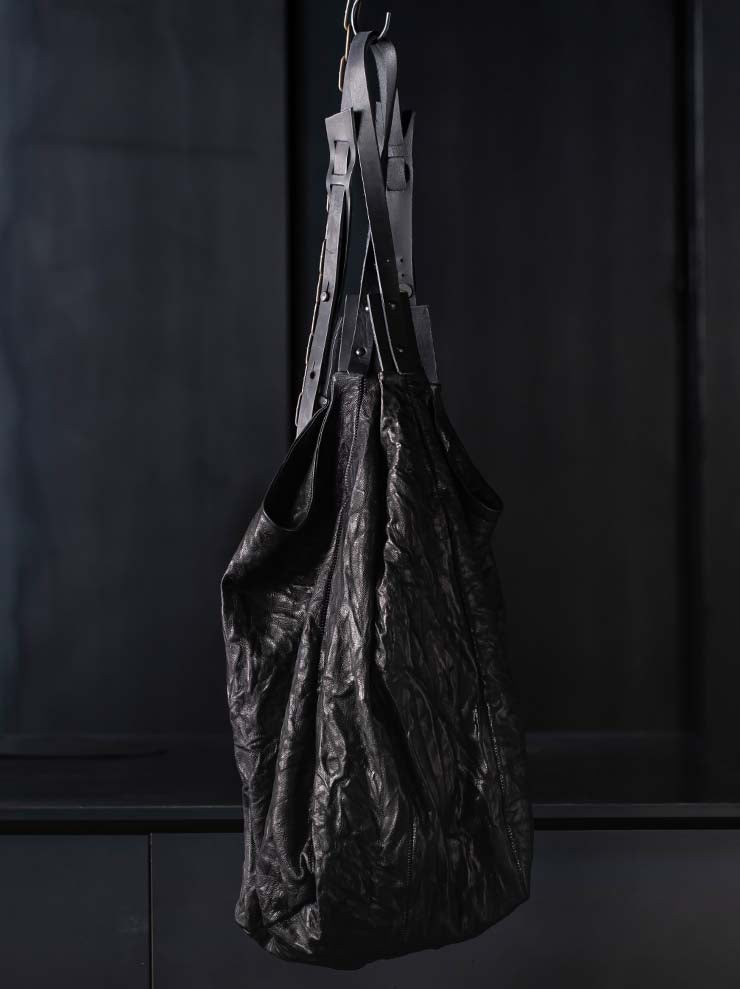 ISAAC SELLAM<br> Tote bag / NOIR