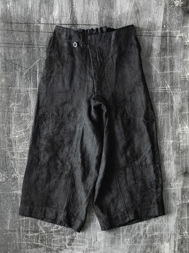 ATELIER SUPPAN<br>UNISEX HEAVY HEMP TROUSERS / W26-44