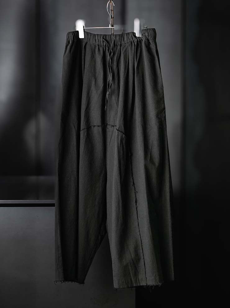 GATHERING<br>Hobo pant / BLACK