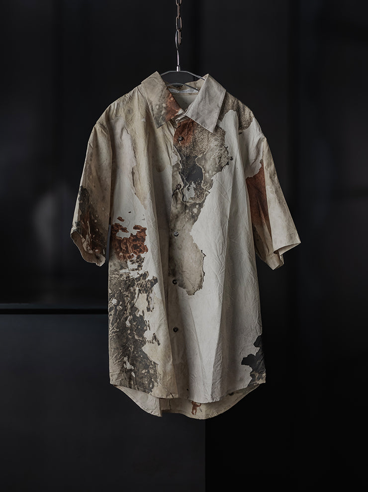 K’ANG <br>Unisex relaxed-fit short sleeve shirt / SUNBURN