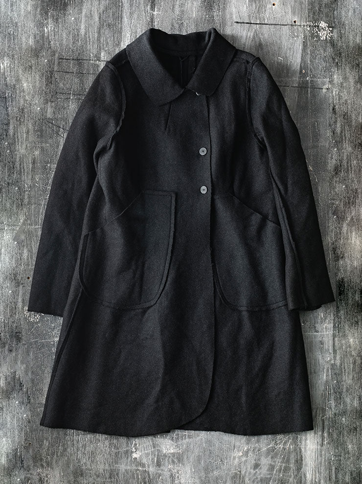 ATELIER SUPPAN<br>WOMENS CACHMERE COAT / W26-26