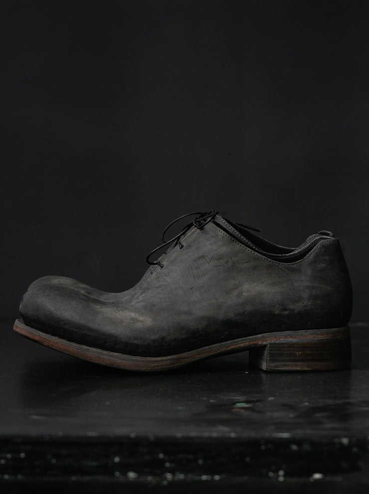 EMATYTE<br />MENS Horse Leather Culatta Reverse Shoes / Grey R