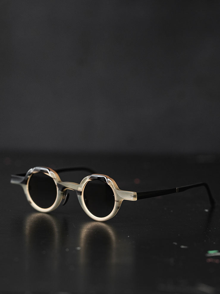 RIGARDS<br>GENUINE HORN フレームサングラス / LIGHT CAMO / RG1064