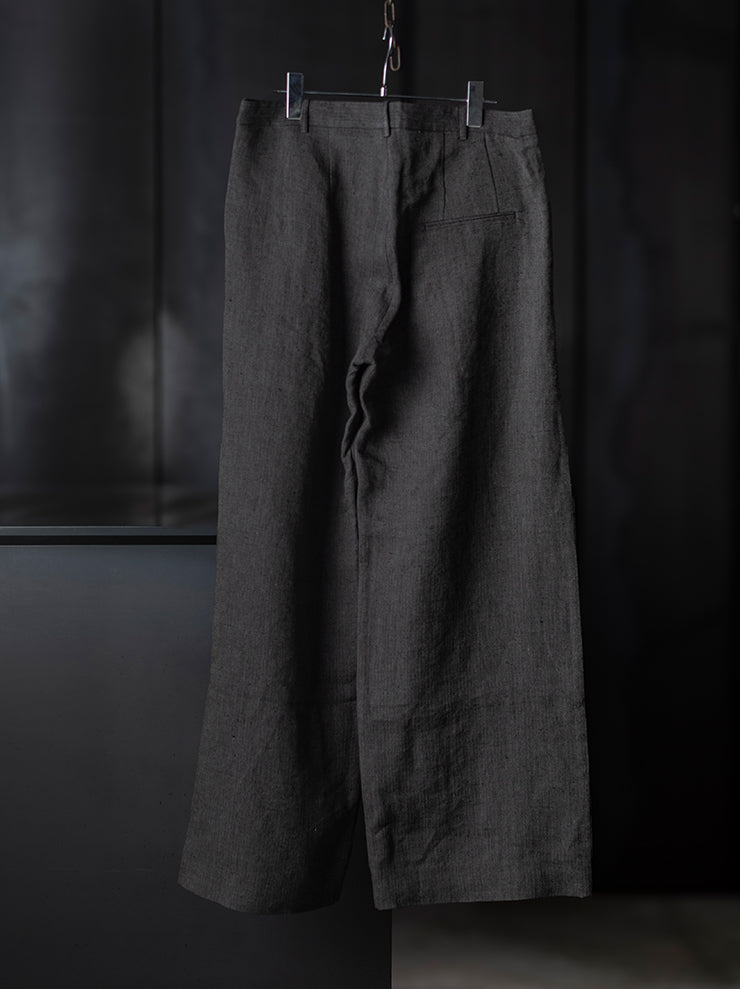 K'ANG<br>UNISEX EXTRA LARGE FIT TROUSERS / DARK GREY