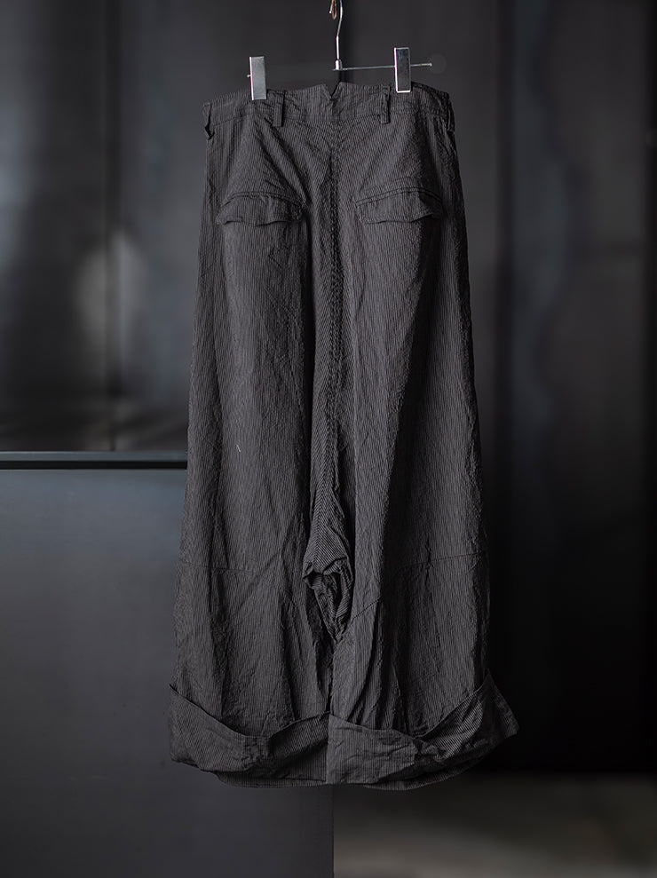 RUNDHOLZ<br> WOMENS PANTS / black stripe