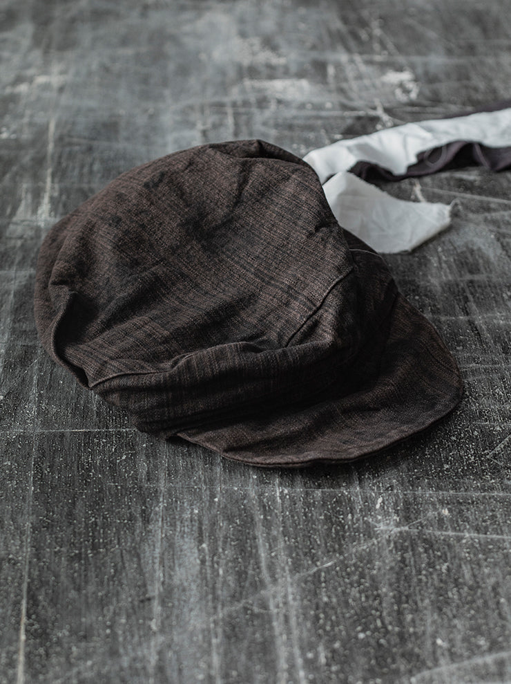 ATELIER SUPPAN<br> UNISEX LINED COTTON CAP