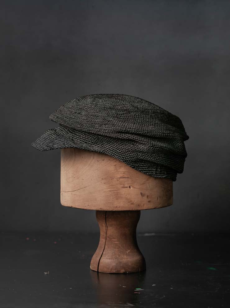 HORISAKI<br>TOQUILLA STRAW HAT SHNLK - ss26 / GREY / SIZE M-L