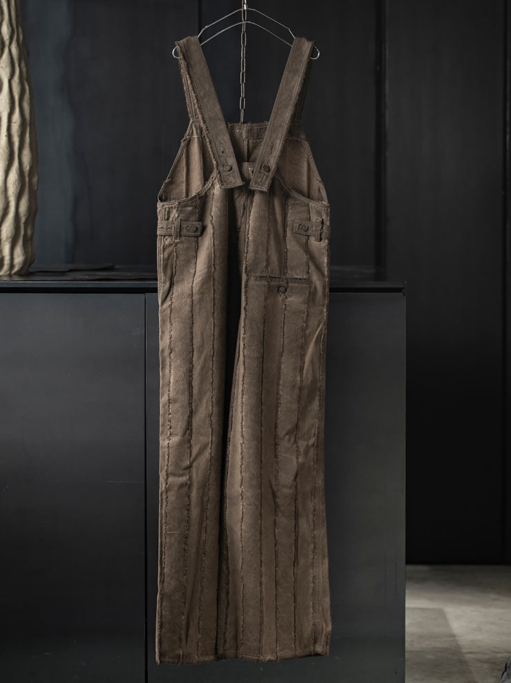 UMA WANG <br>WOMENS サロペット / BROWN