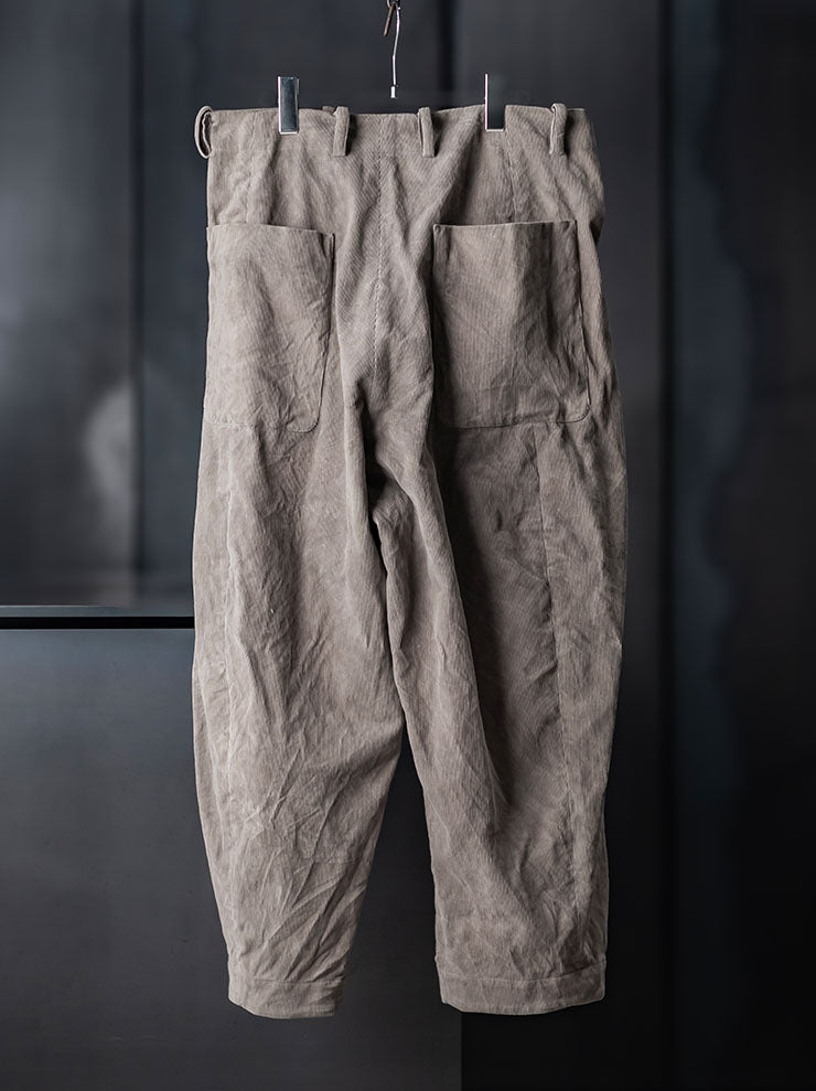 BIEK VERSTAPPEN<br>MENS コーデュロイトラウザー / TR16-M