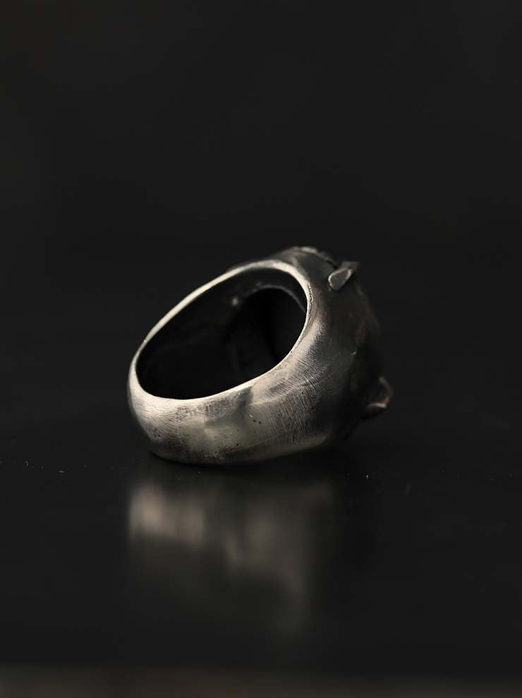 DETAJ<br> PIN SILVER RING