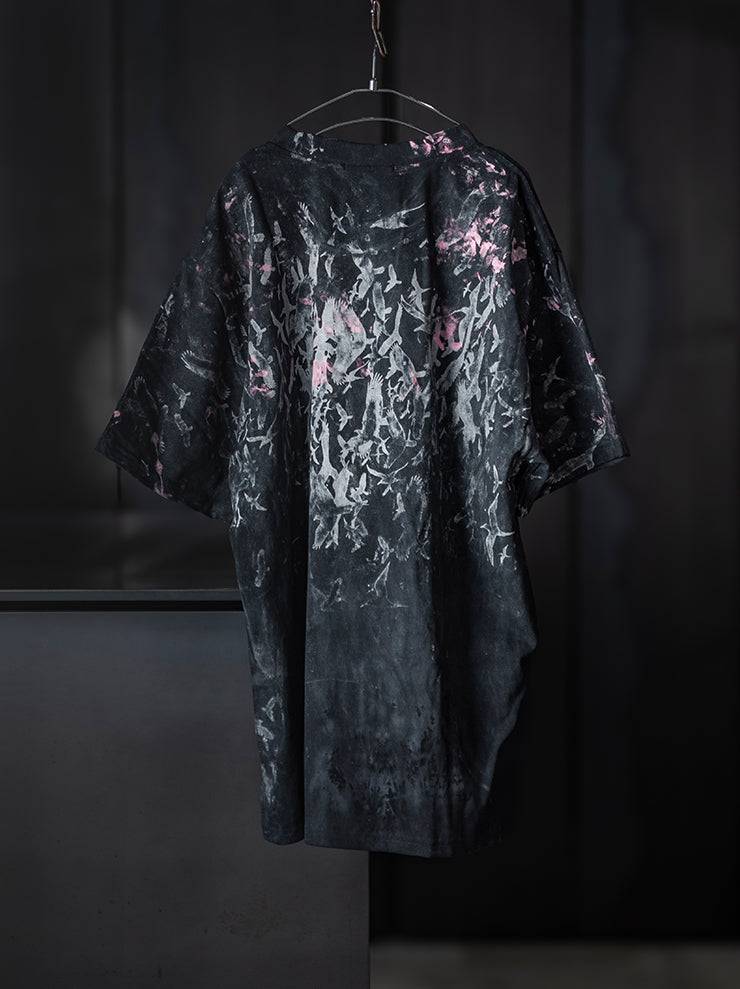 SIMEON FARRAR<br />UNISEX オーバーサイズTシャツ/ BLACK