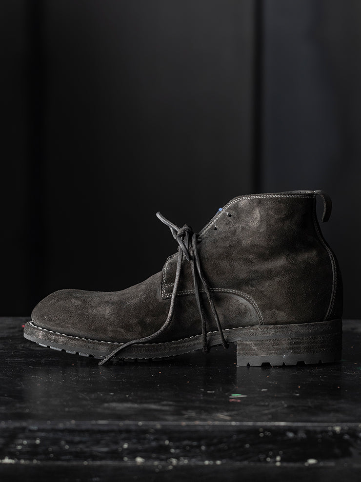 GUIDI & ROSELLINI<br> MENS DESERT BOOTS RUGGERO_OLD AT / VACCHETTA REVERSE